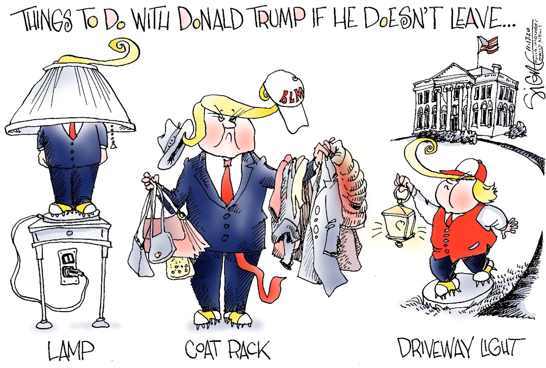 Signe Wilkinson cartoon